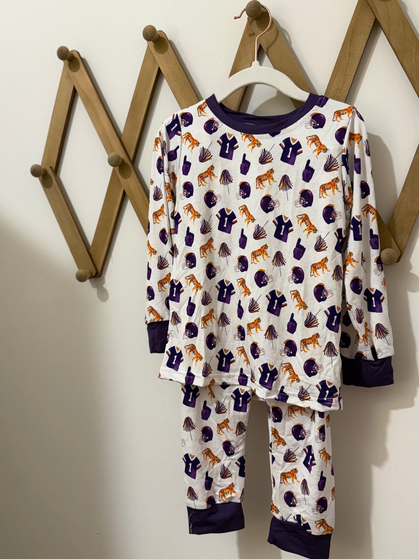 Tigers 2 piece bamboo set