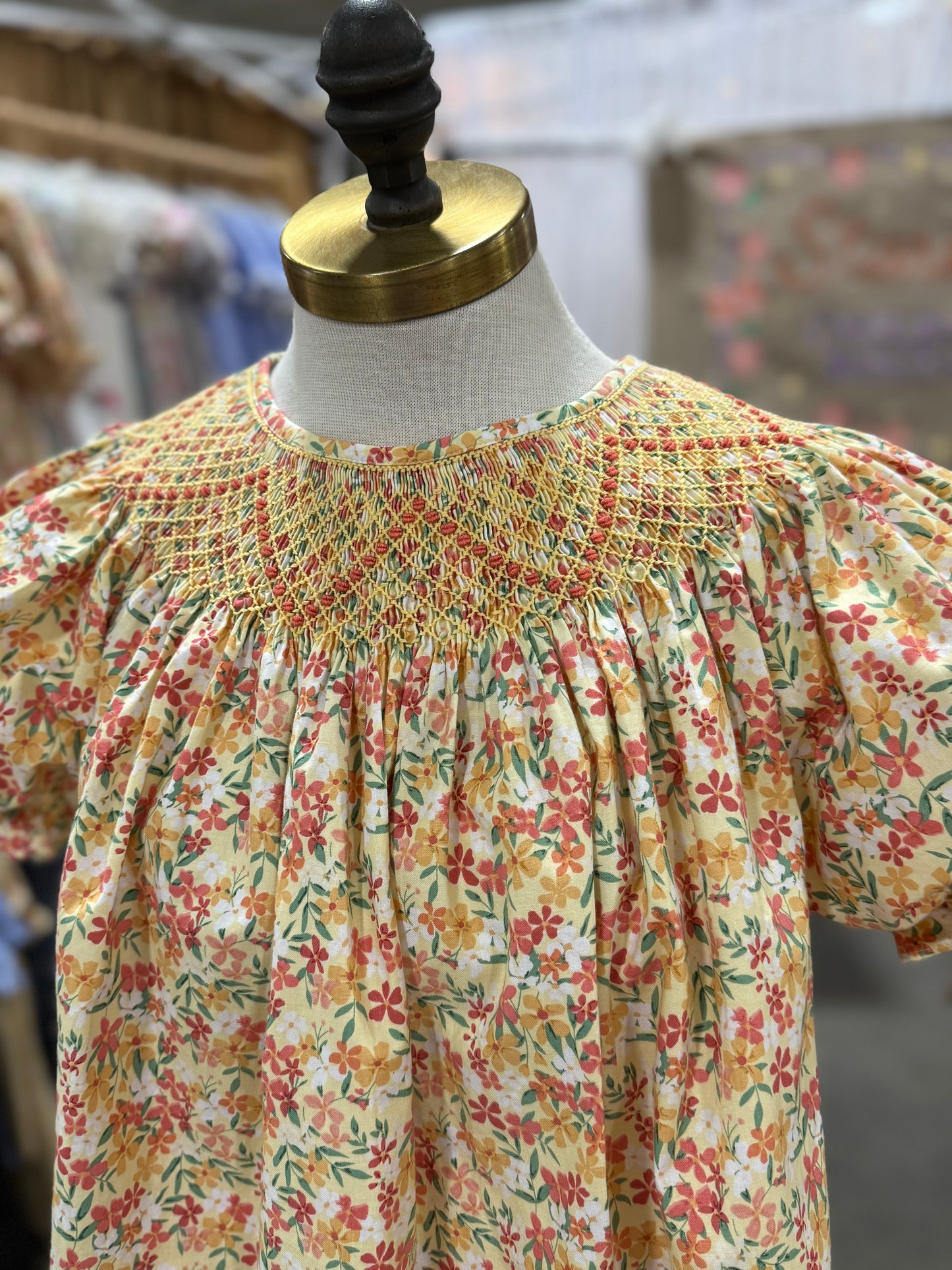 Orange floral Top (MOMMY)