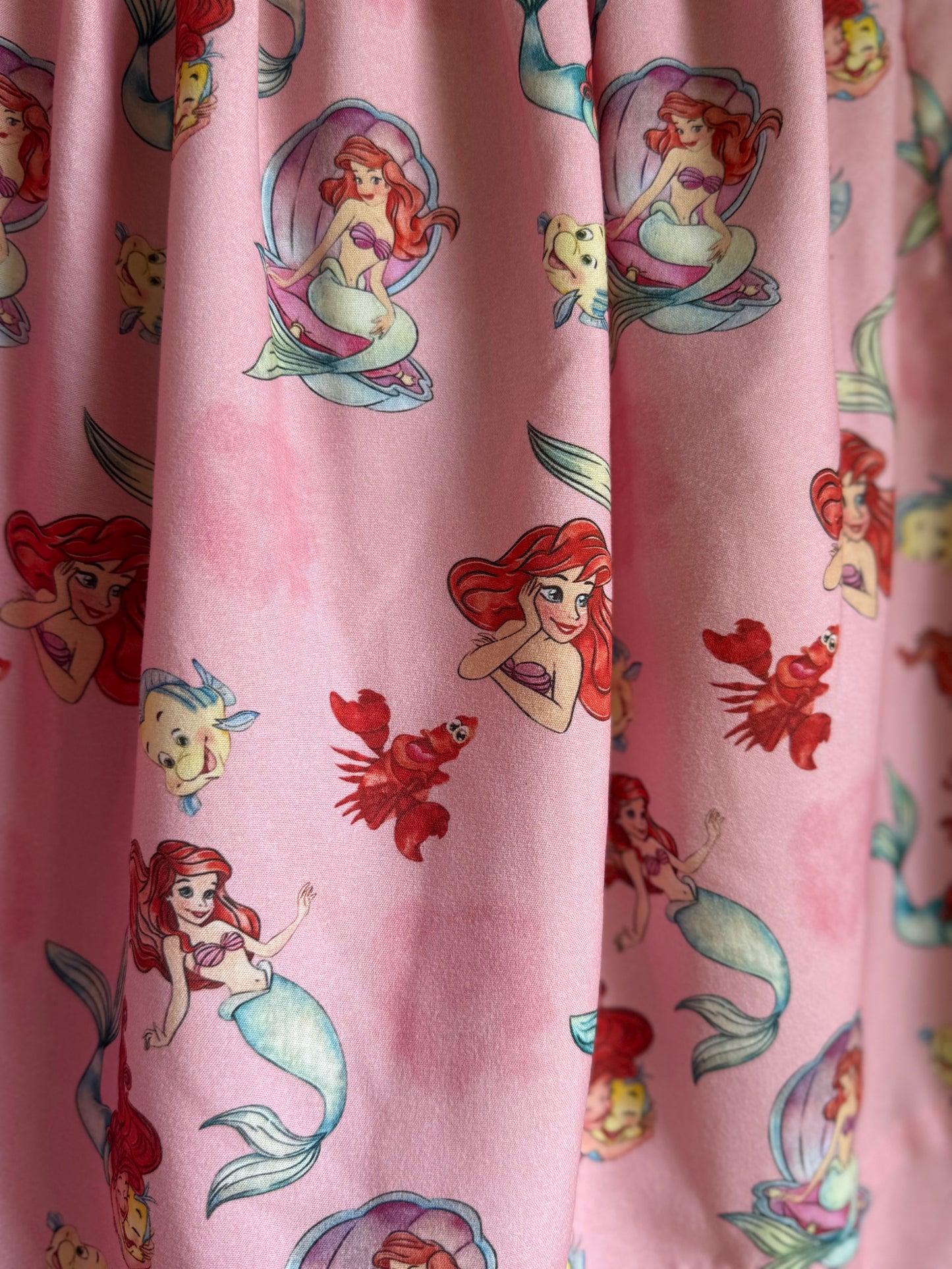 Mermaid smocked bubble w/ matching headband