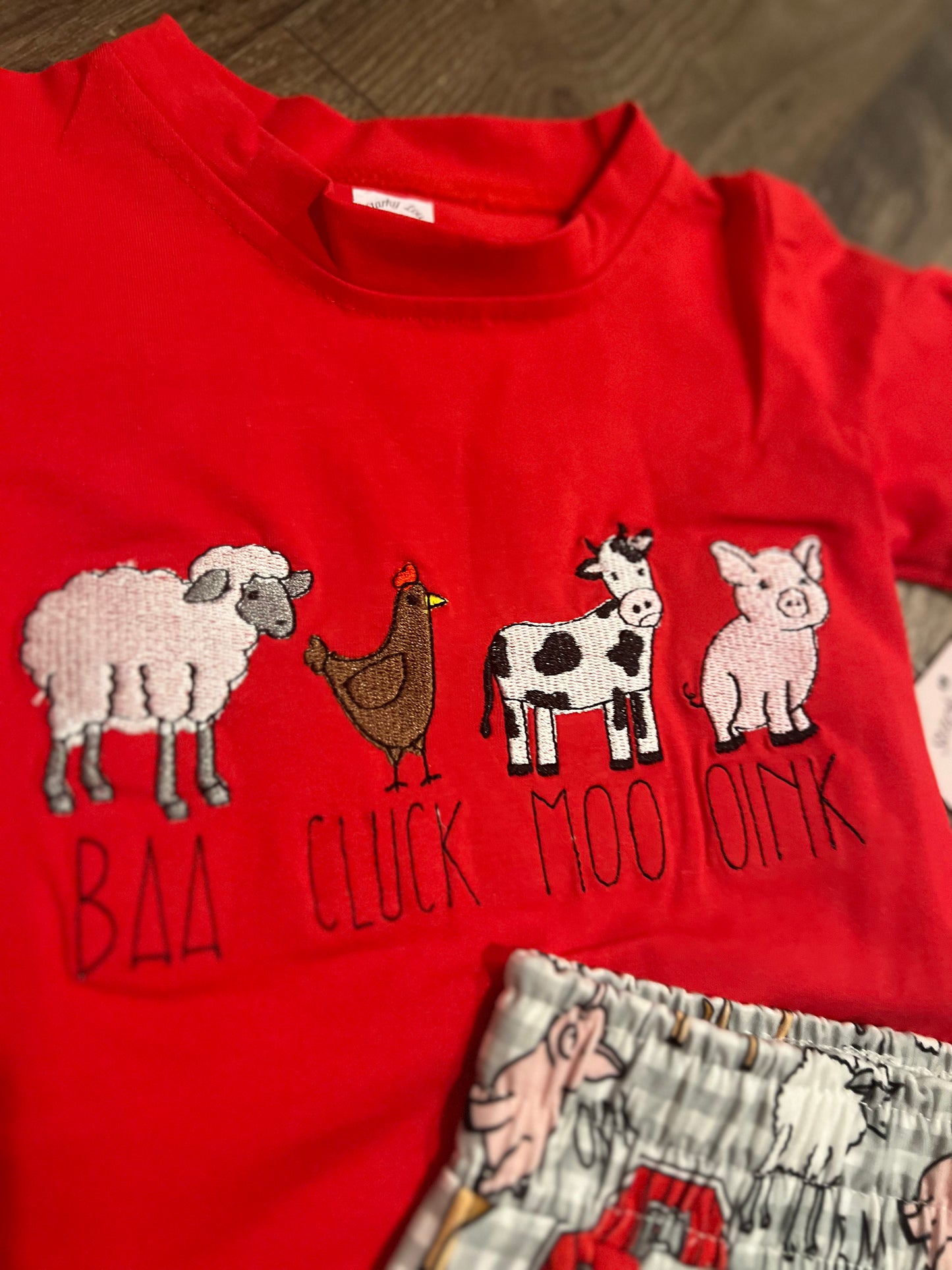 Farm animals set BOYS