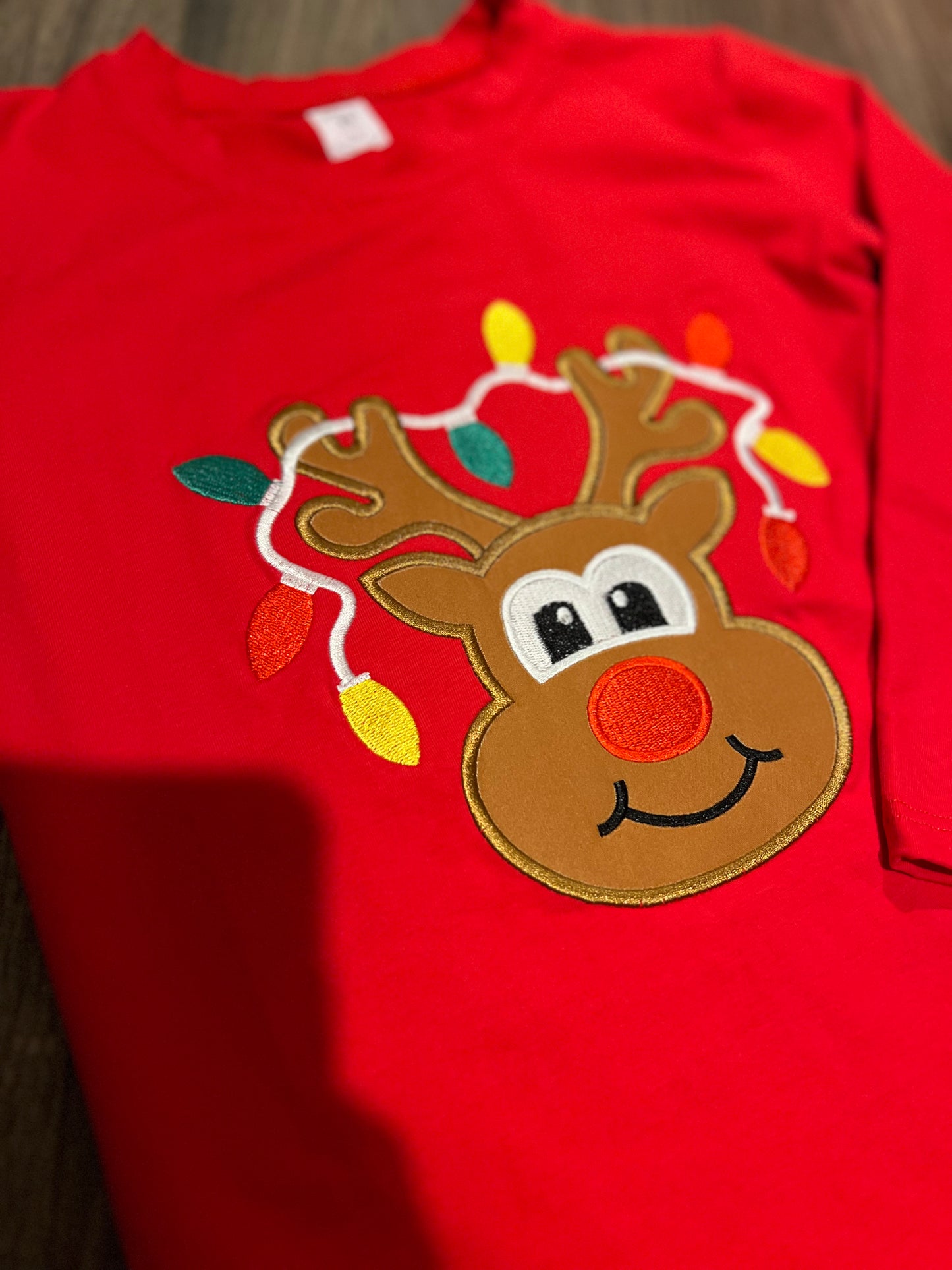 BOYS reindeer top