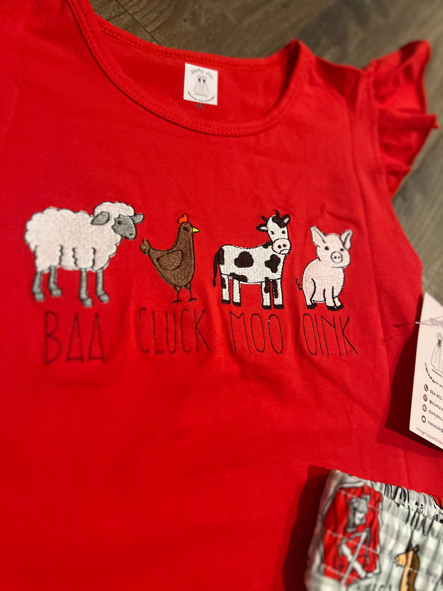 Farm animals set GIRLS