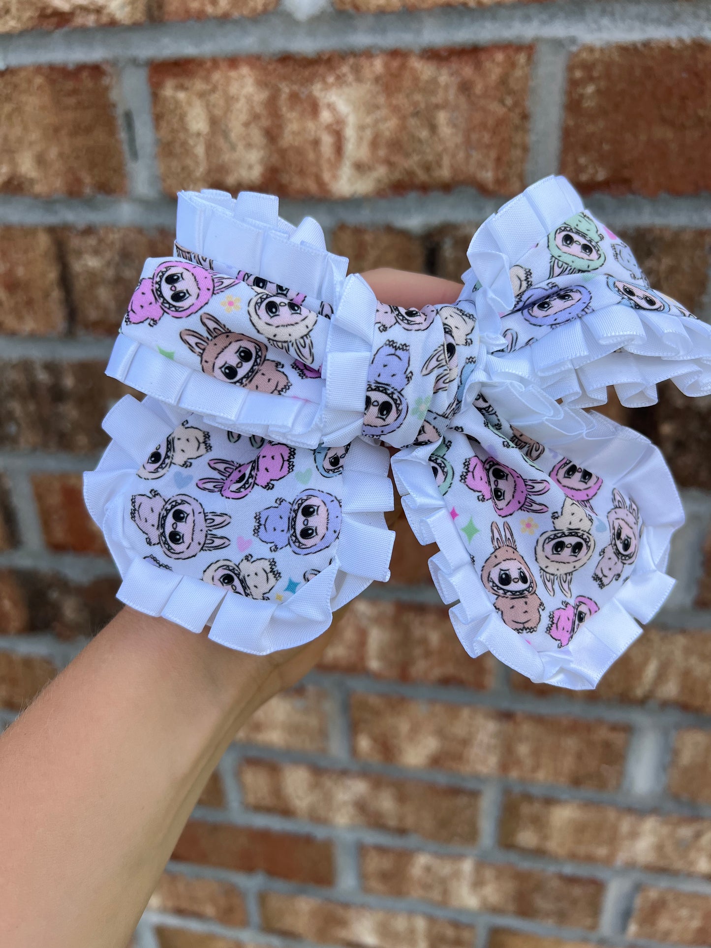 Ruffle bubu bow