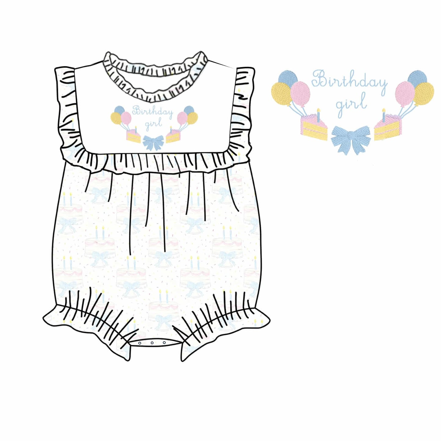 Birthday Girl bubble