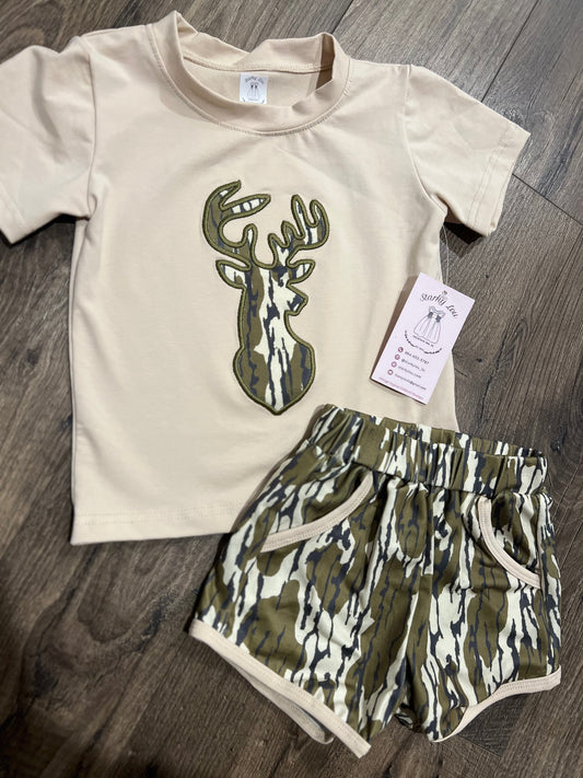 Beige Camo Deer Set-BOYS