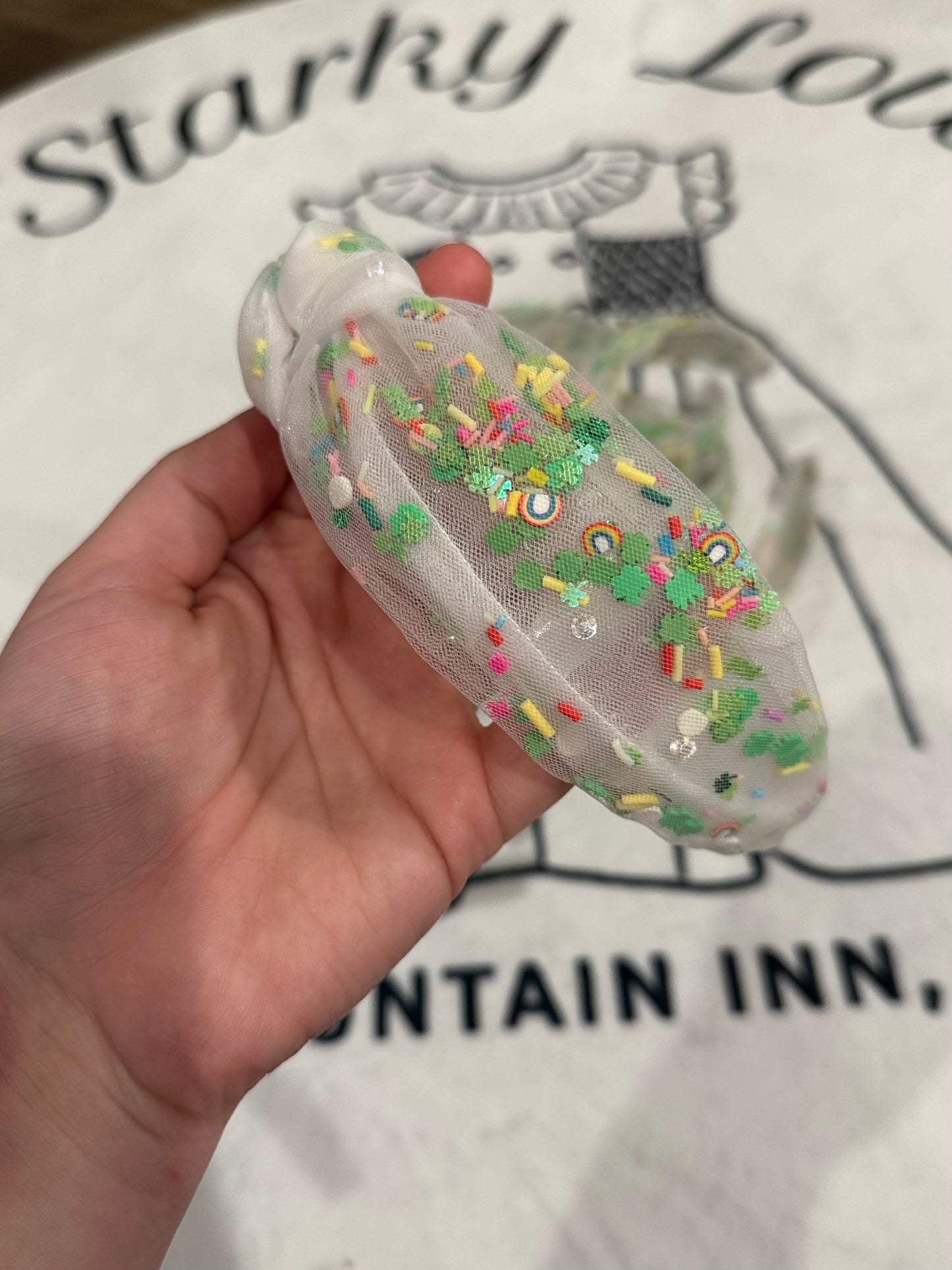 St. Patrick’s Confetti headband