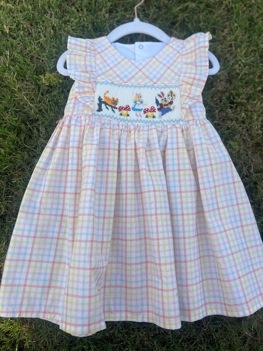 Wonderland Smocked Dress