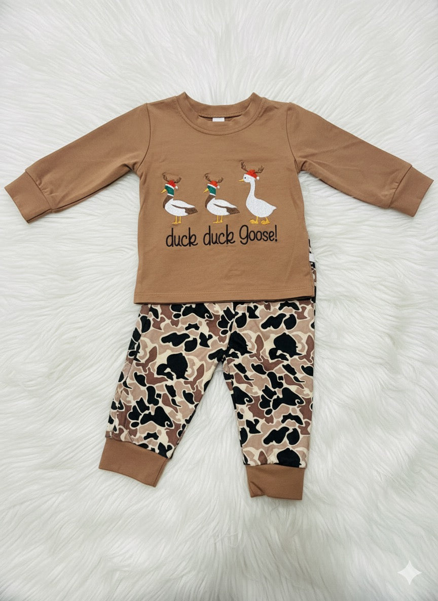 Duck duck Santa goose