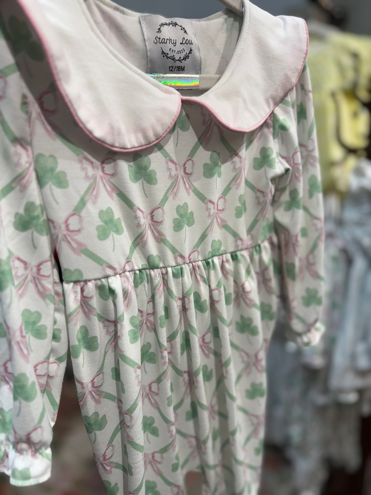 St Patrick’s romper