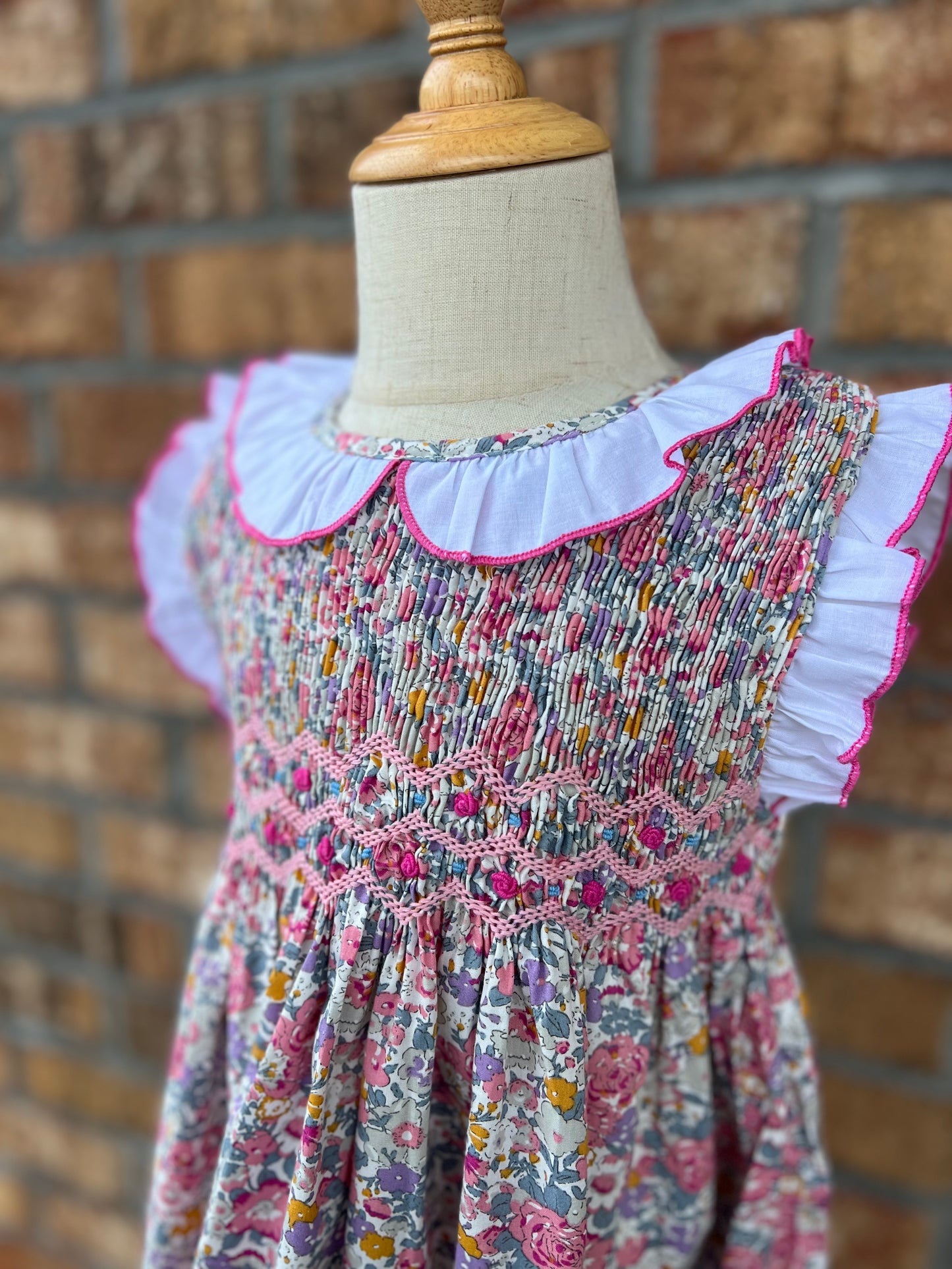 Pinky Smocked dress