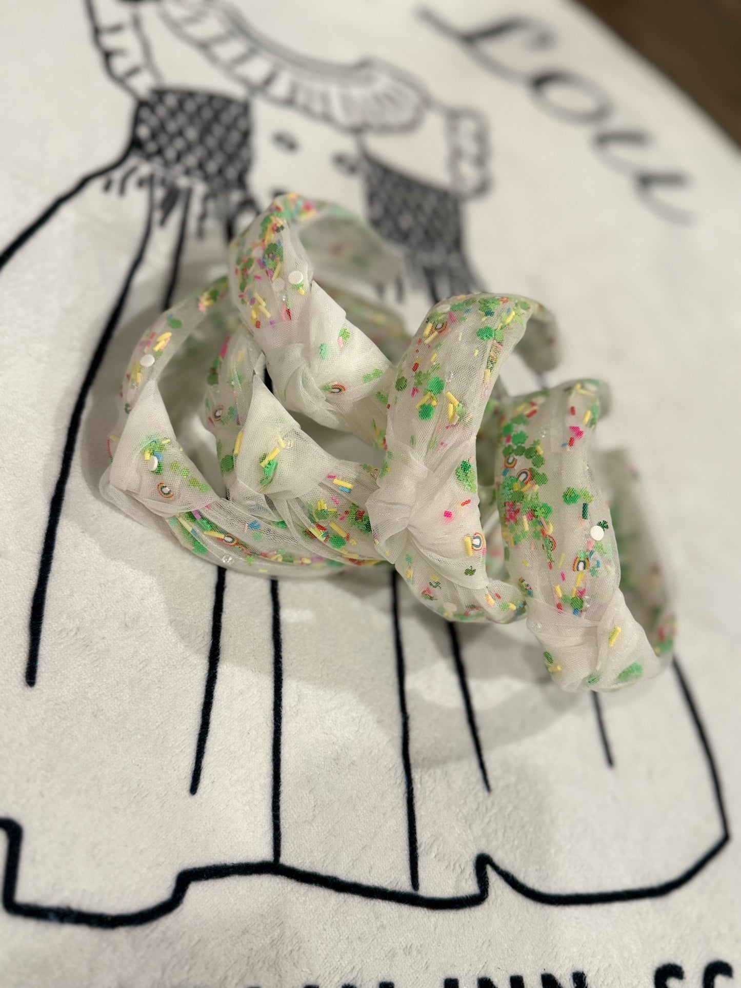 St. Patrick’s Confetti headband
