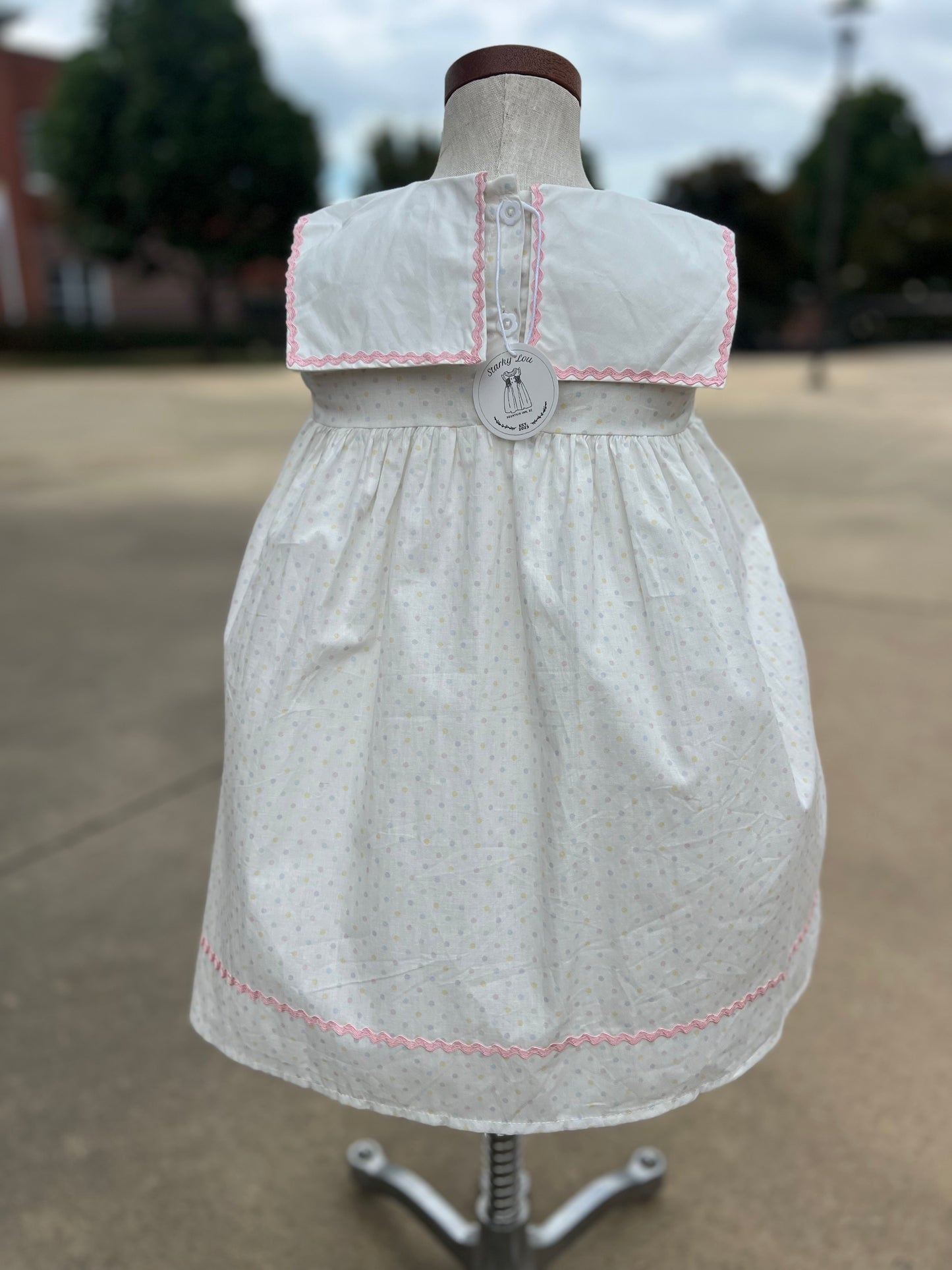 Birthday Girl Embroidered Dress