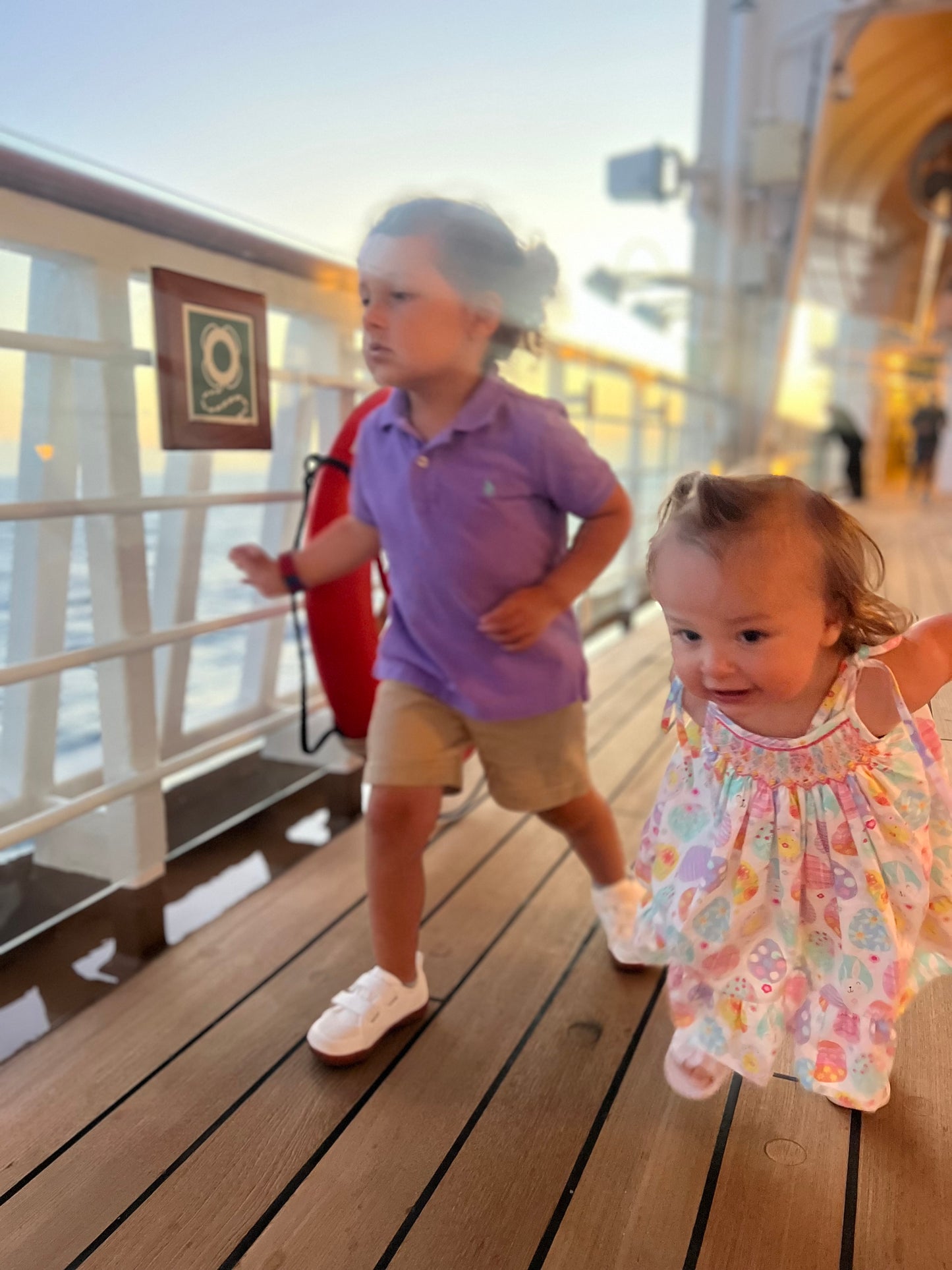 Easter egg Smocked Dress