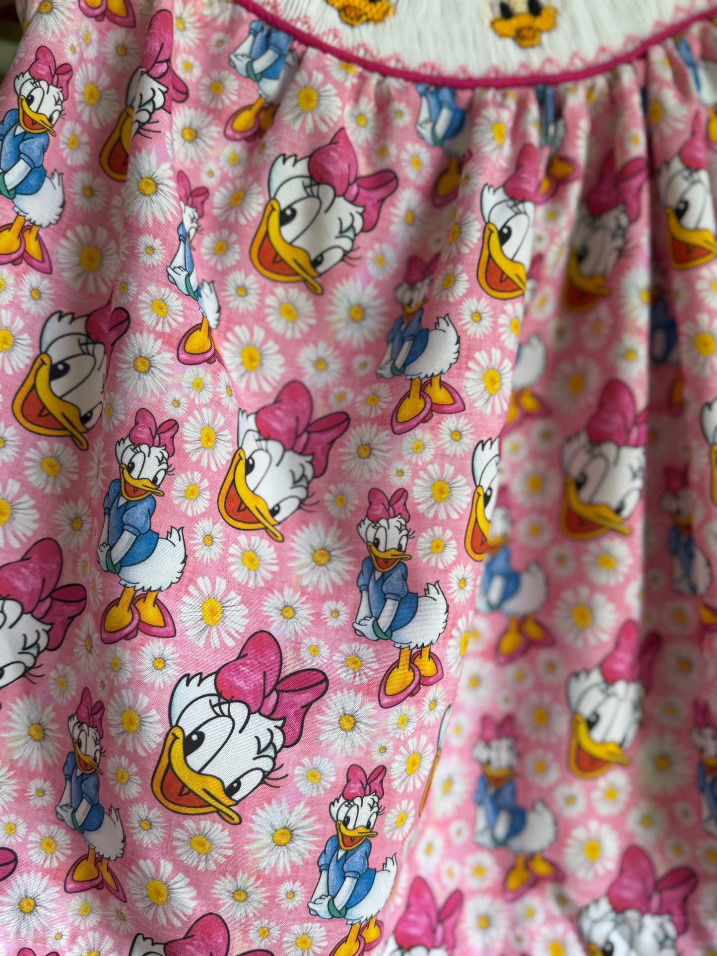 Girly Duck smocked Dress