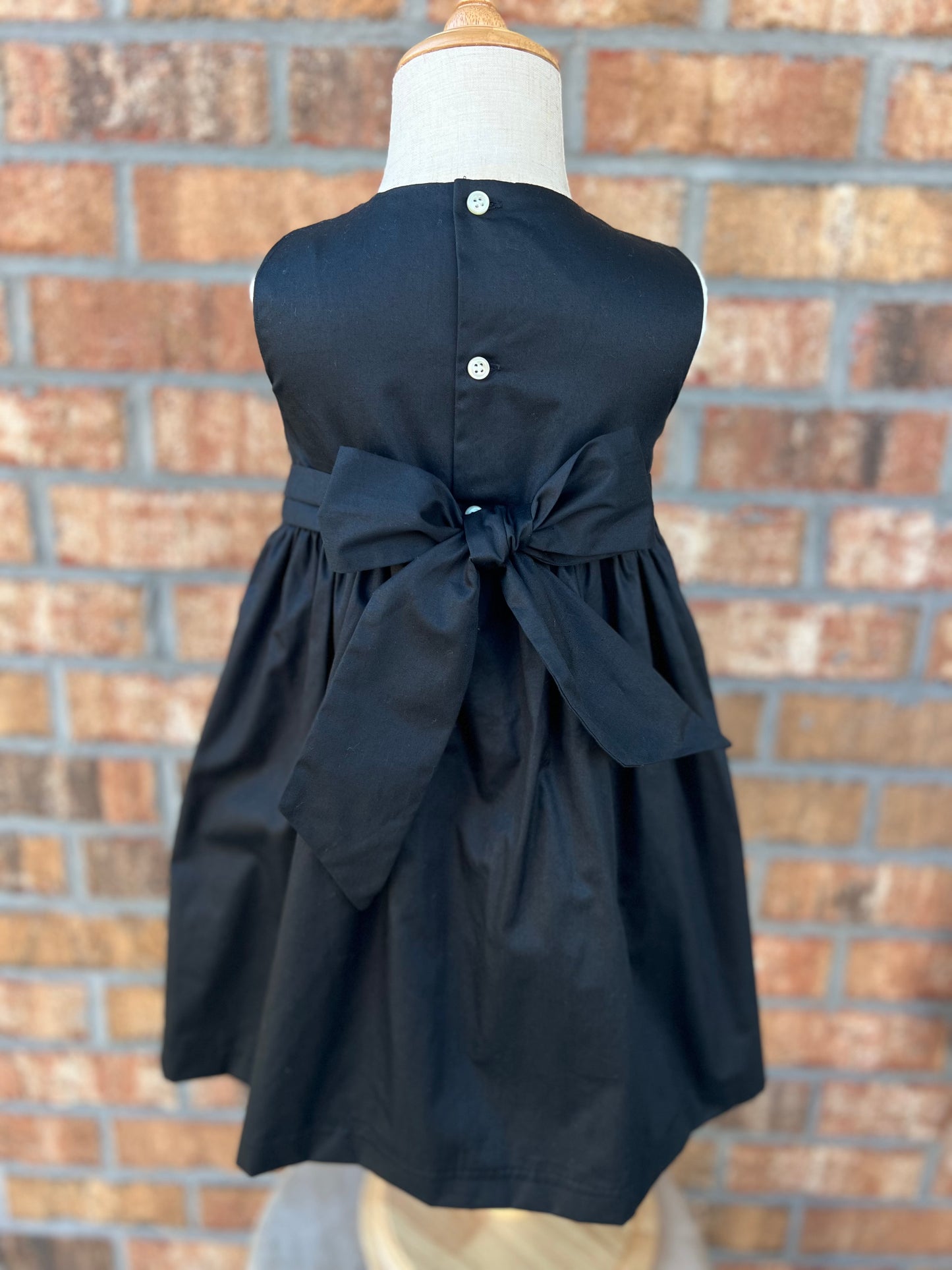 Tux Smocked Dress