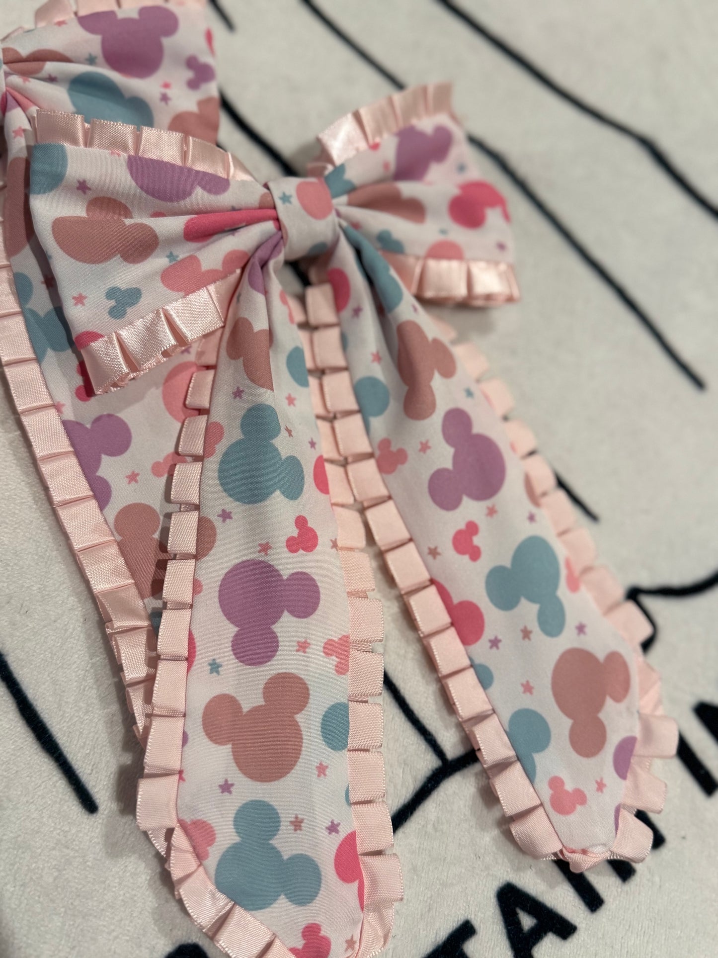 Pastel mouse Bow