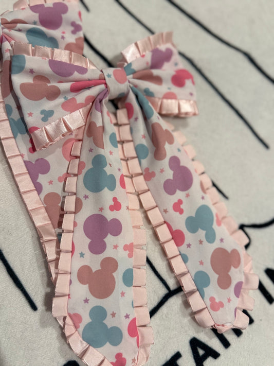 Pastel mouse Bow
