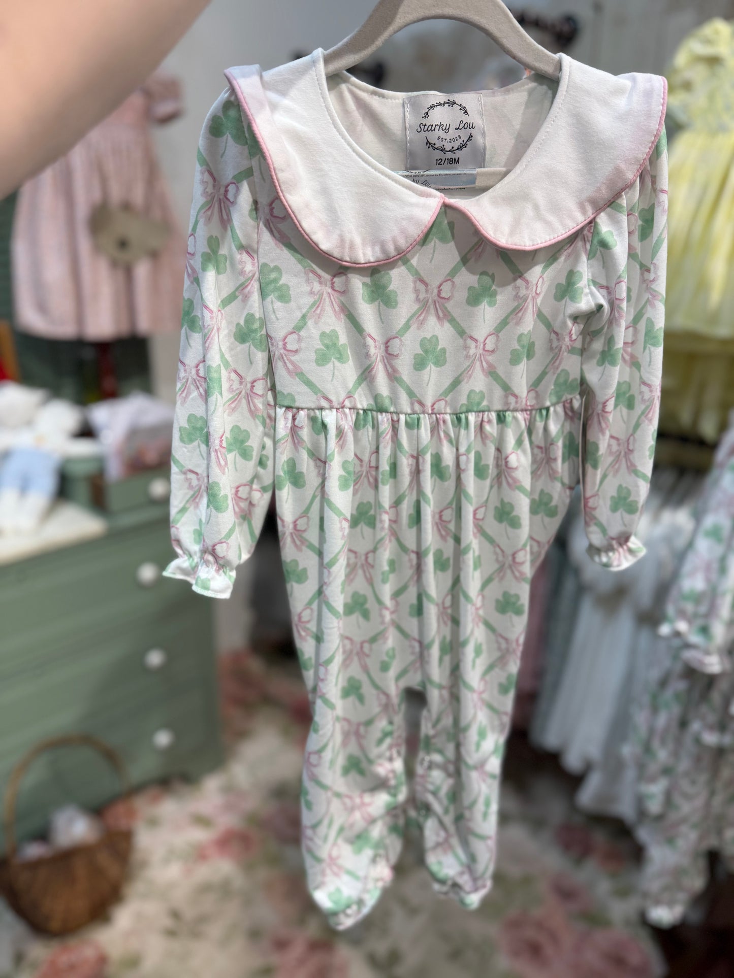 St Patrick’s romper