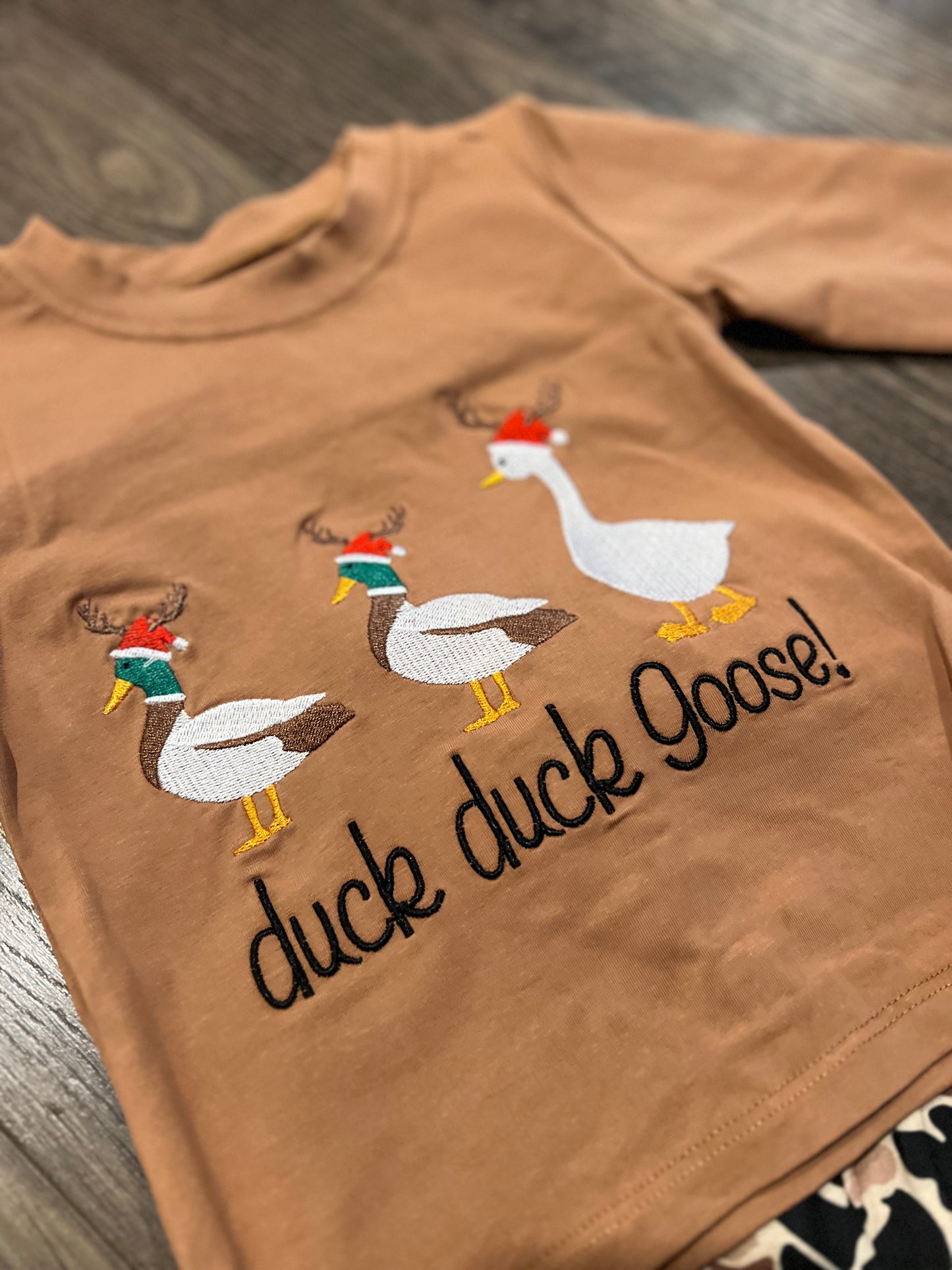 Duck duck Santa goose