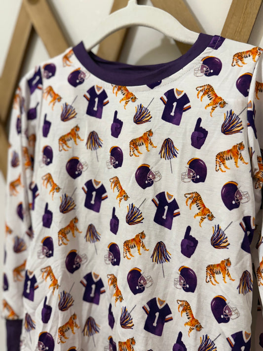 Tigers 2 piece bamboo set