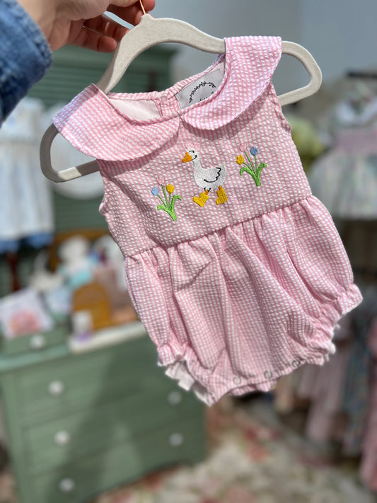 Goose seersucker bubble