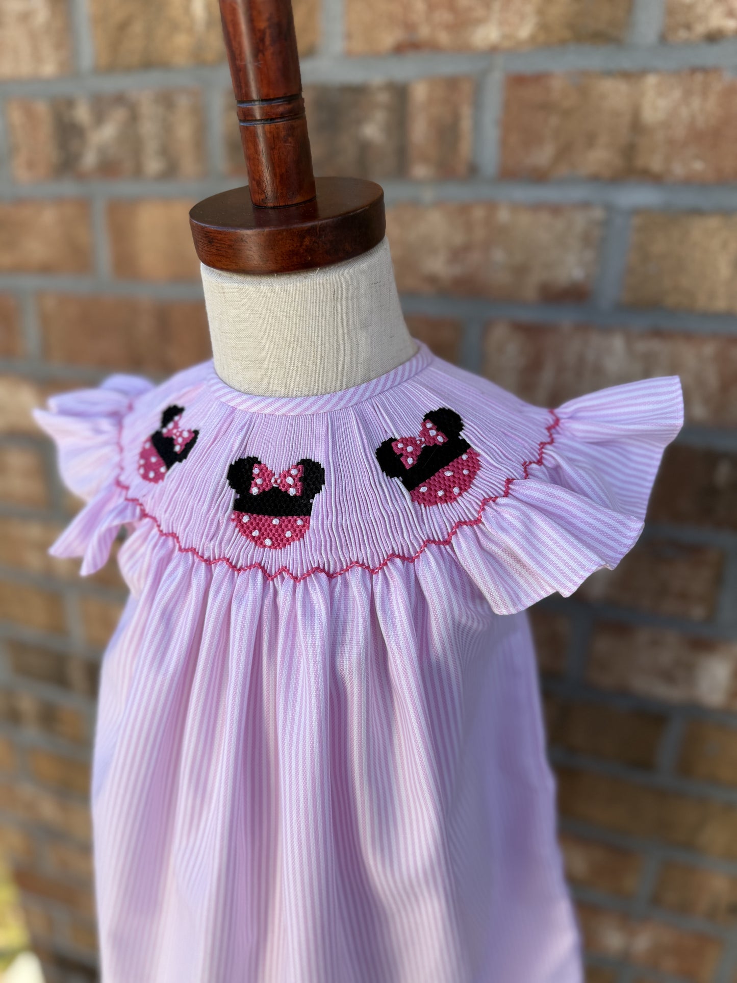 Mouse Smocked Dress