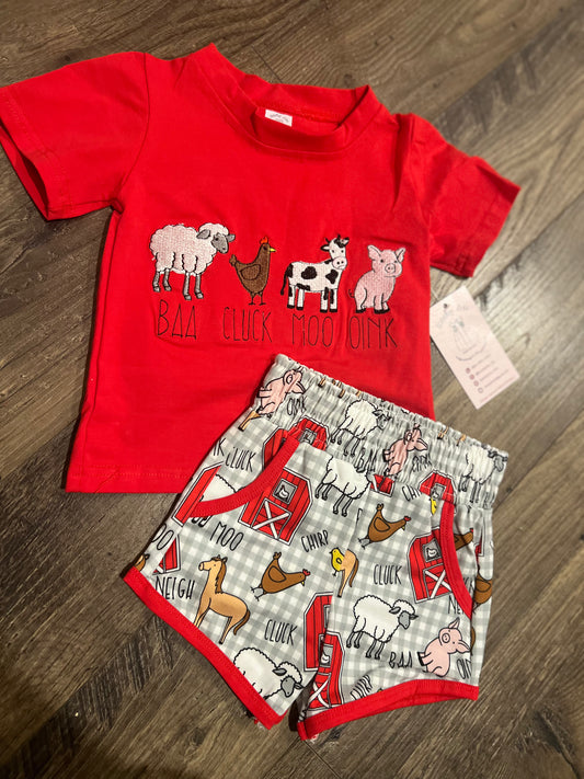 Farm animals set BOYS