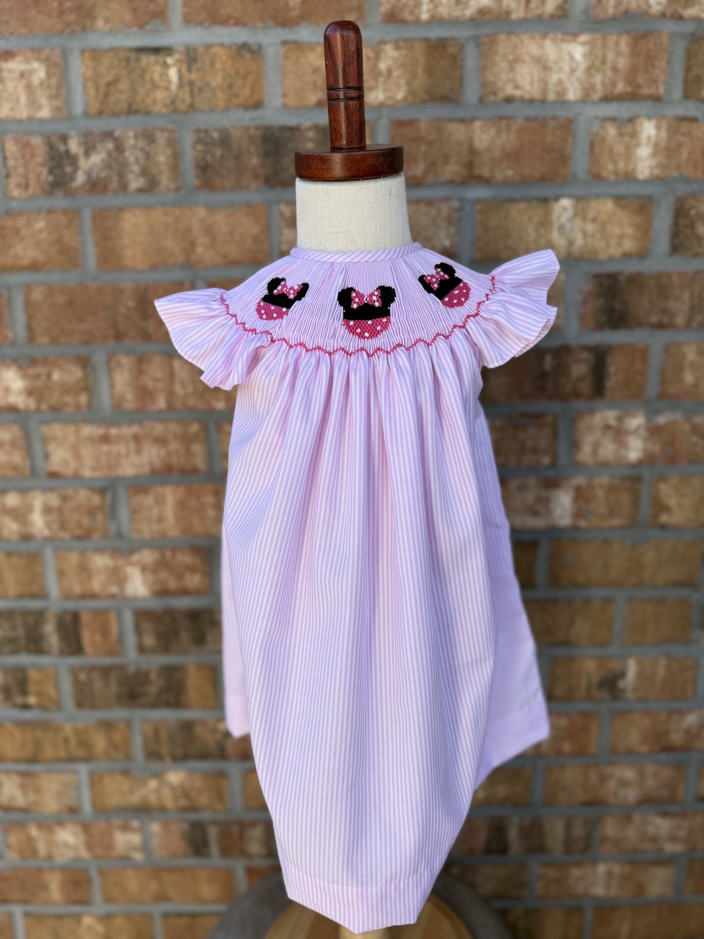 Mouse Smocked Dress