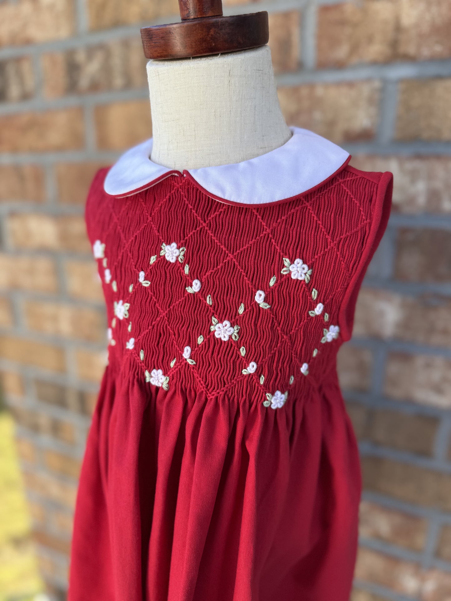 Diamond Flower Smocked dress