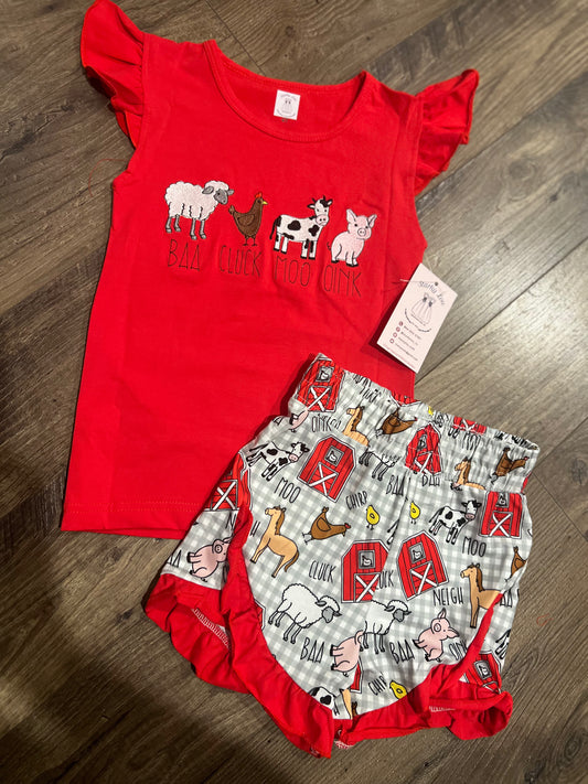 Farm animals set GIRLS