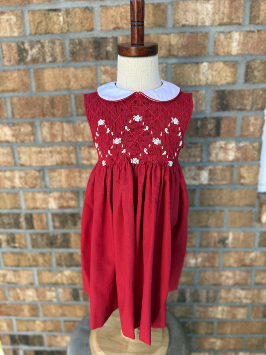 Diamond Flower Smocked dress