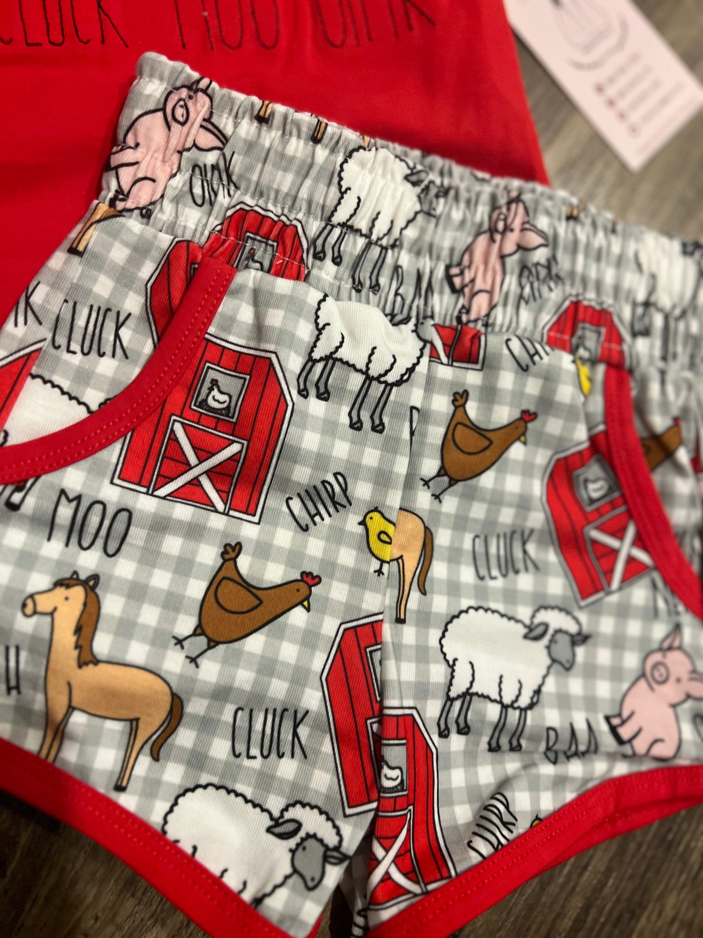 Farm animals set BOYS