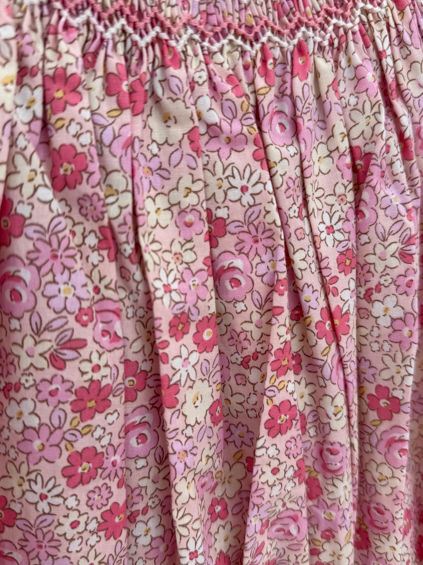 Pinky Smocked Bubble