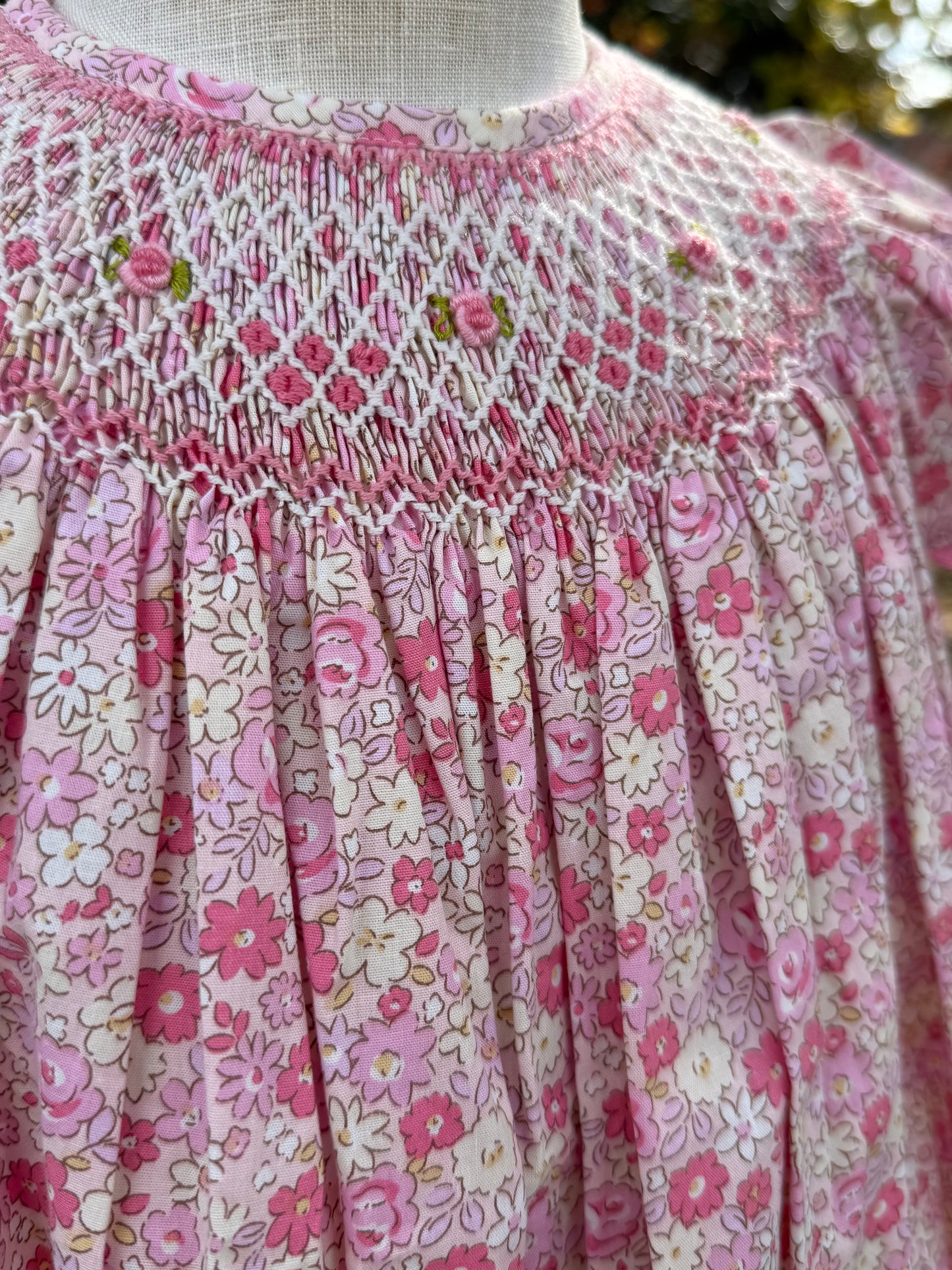 Pinky Smocked dress