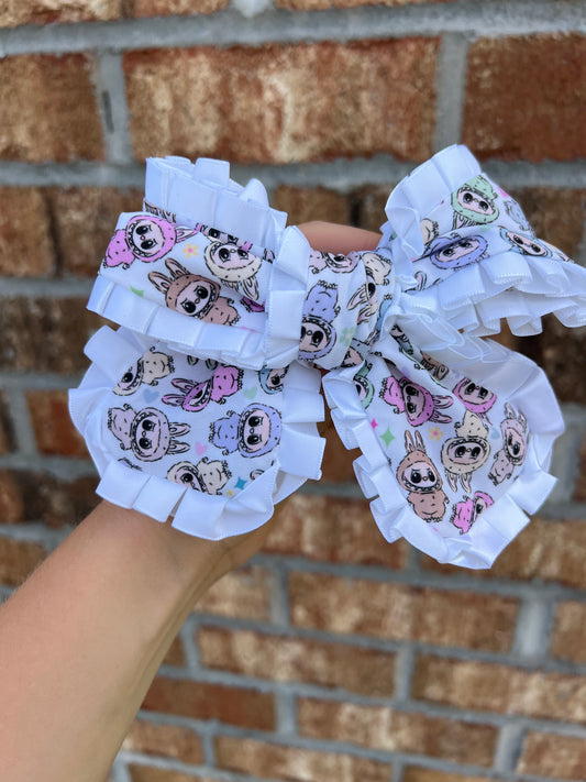 Ruffle bubu bow