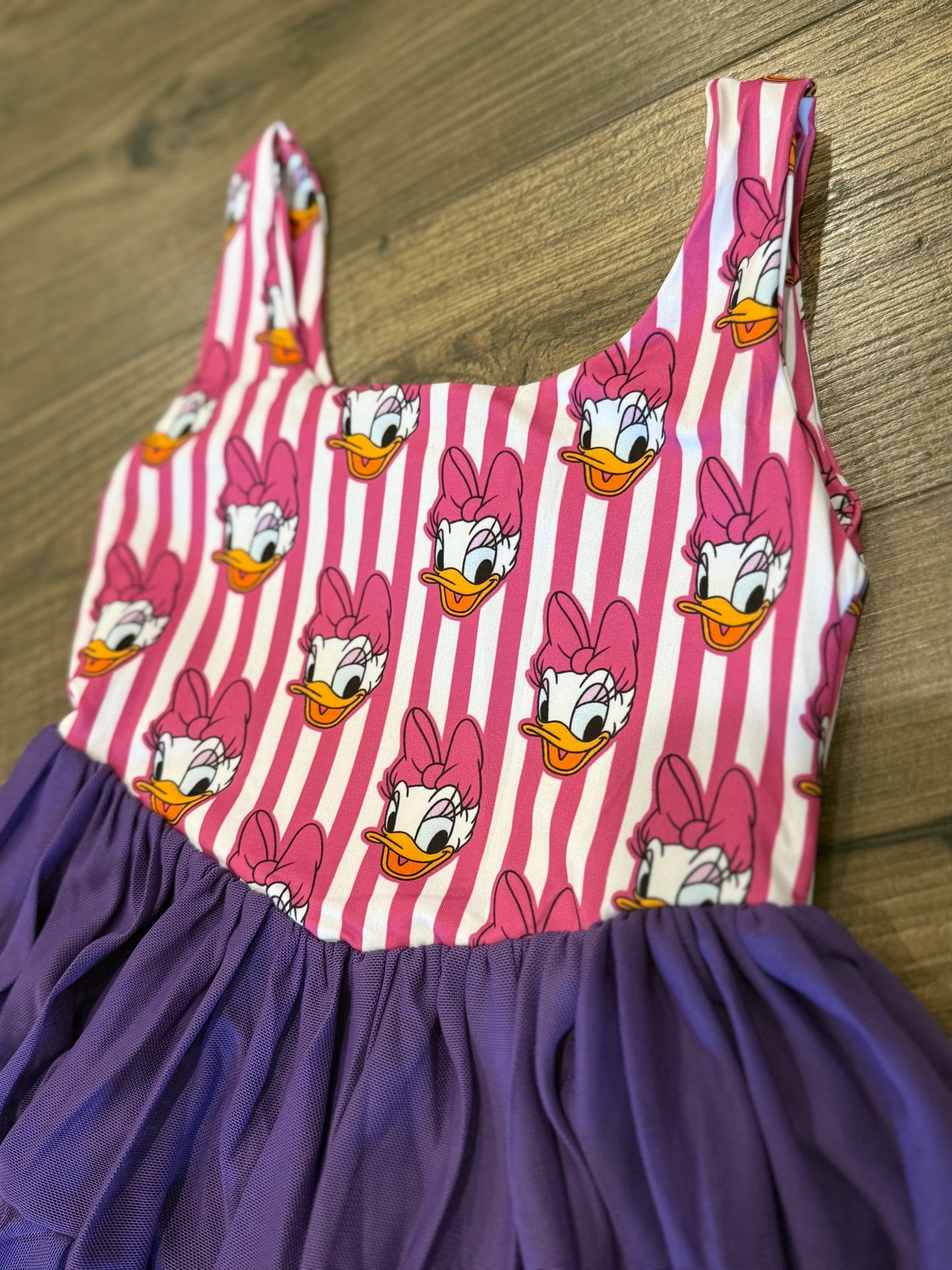 Pink & Purple Athletic Duck Dress 🎀🦆