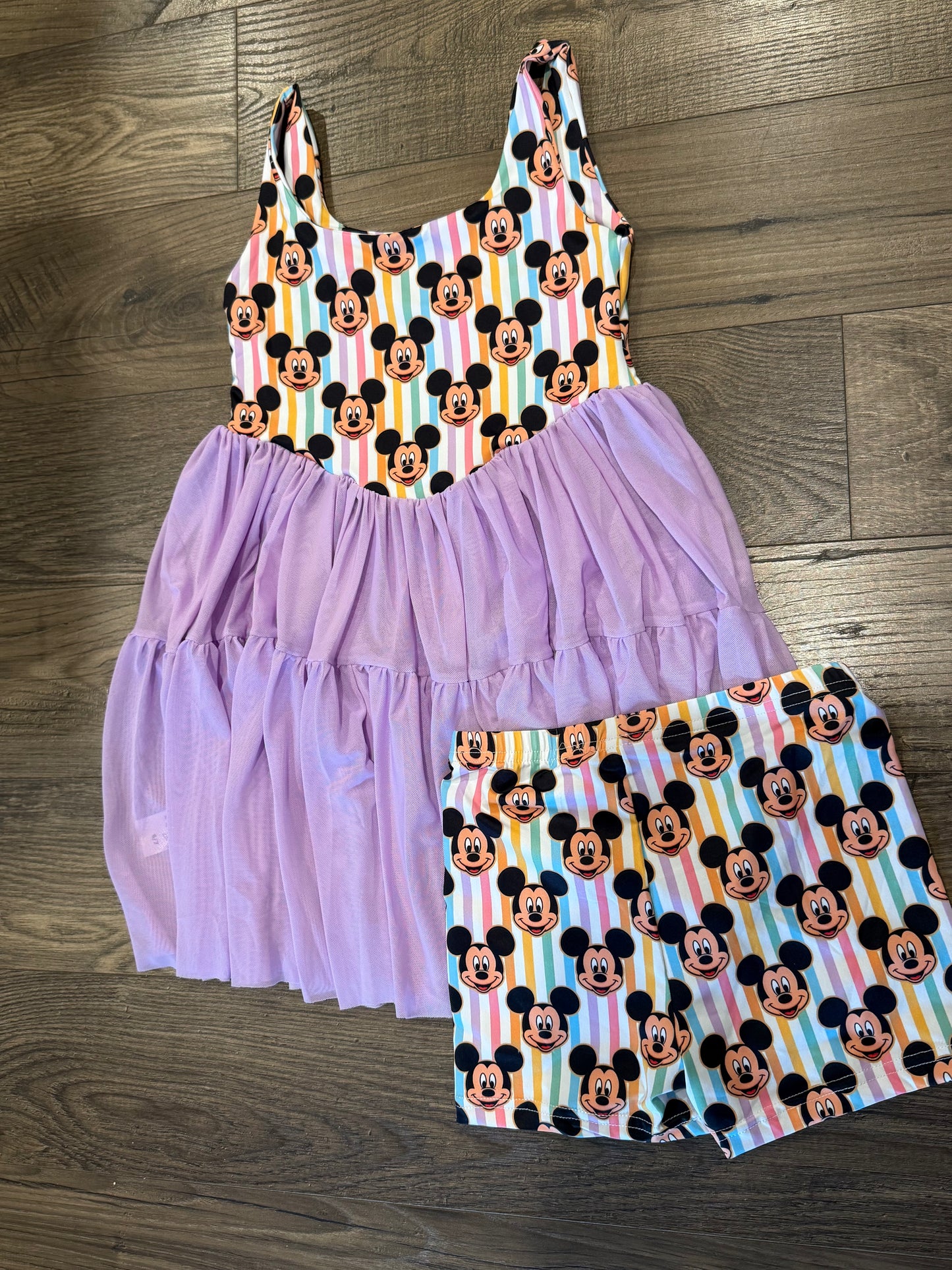 Purple Mouse Active Dress 💜🐭