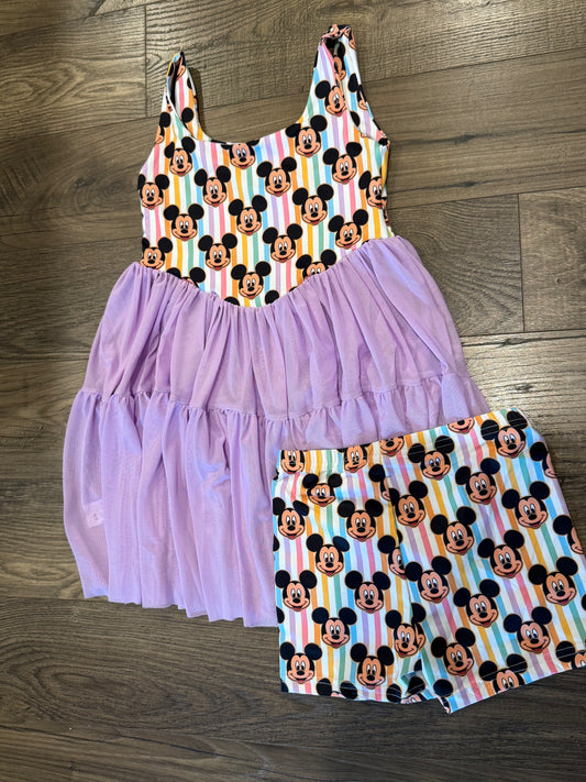 Purple Mouse Active Dress 💜🐭