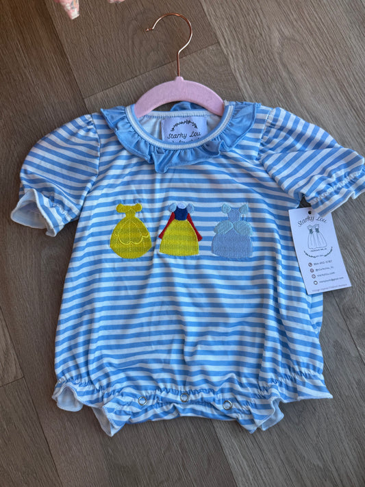 Striped Princess Bubble