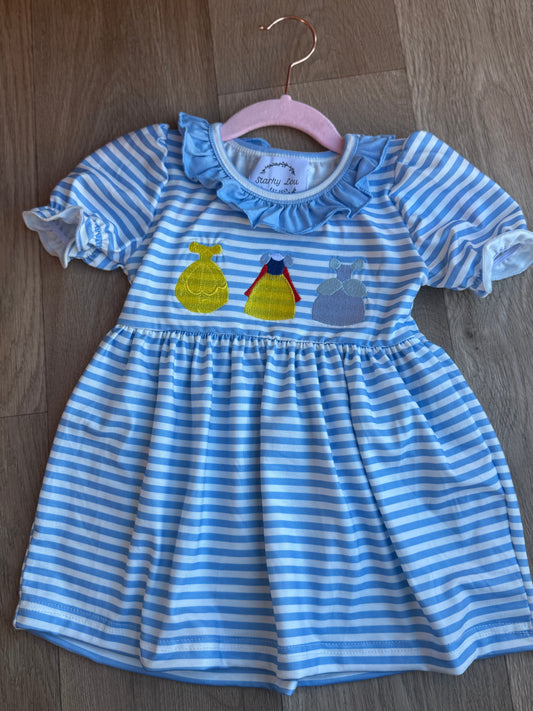 Striped Princess Dress