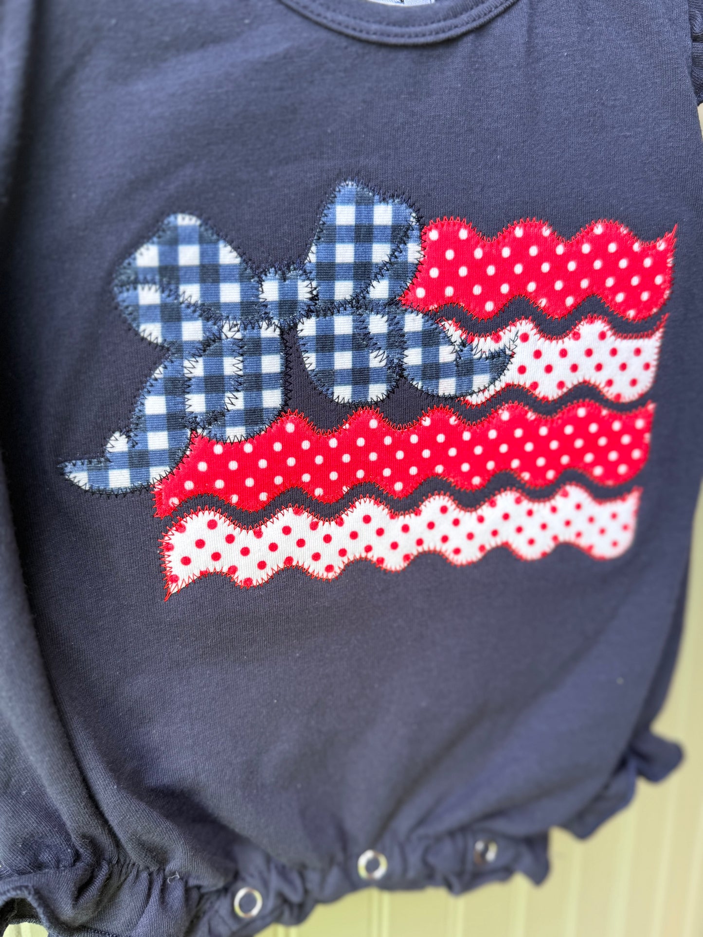 Flag Patch work Bubble-GIRLS