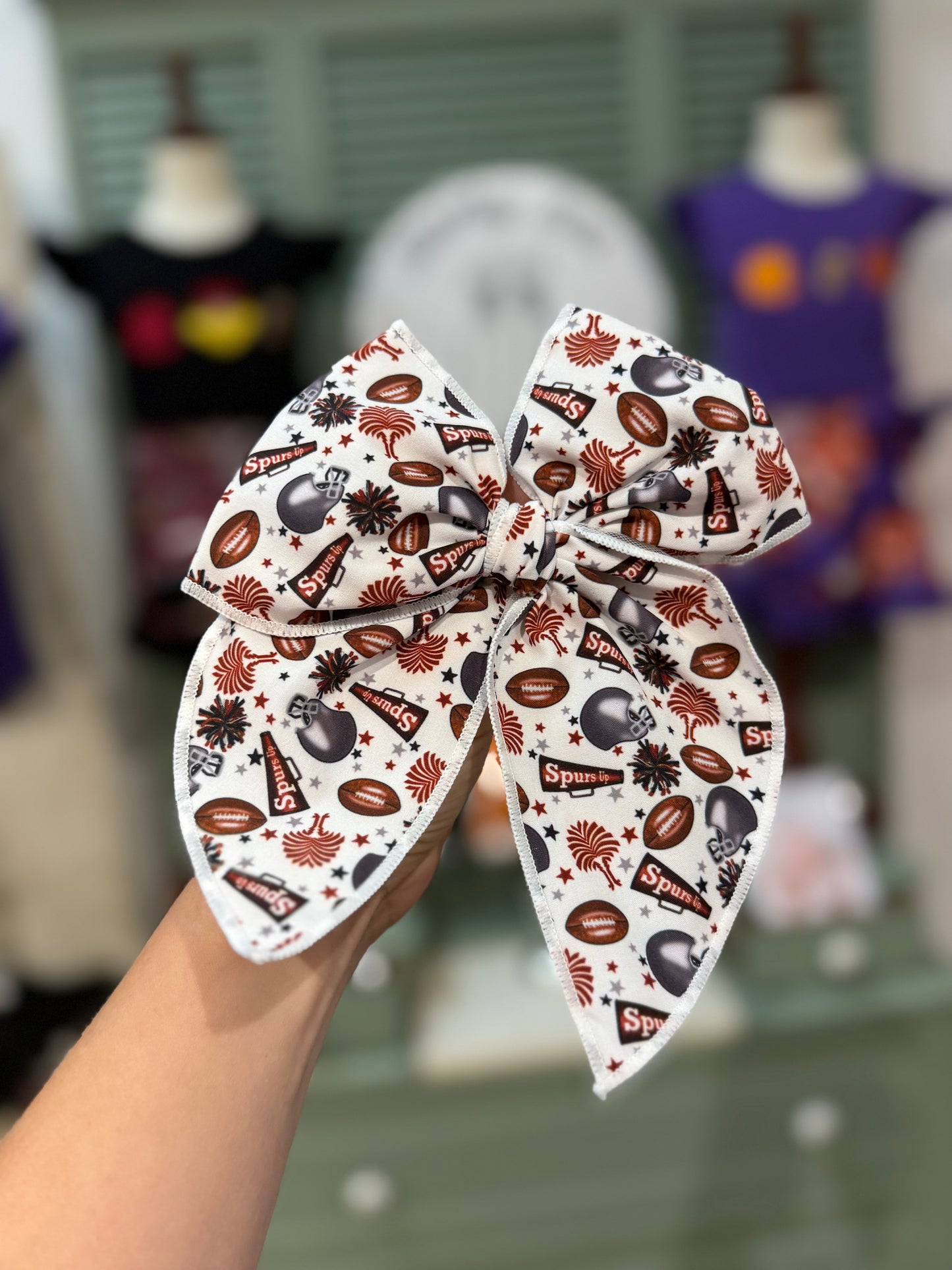 Spars up flare tailgating LARGE bow