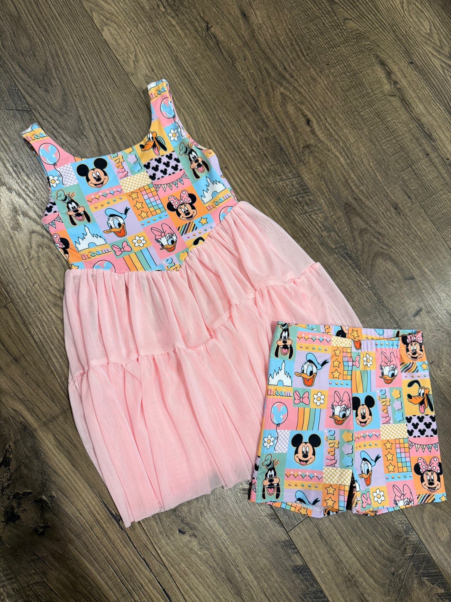 Patchwork Park Days Active Dress 🏰✨