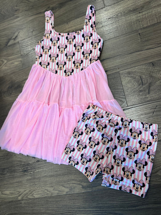 Pink Mouse Athletic Dress🎀🐭